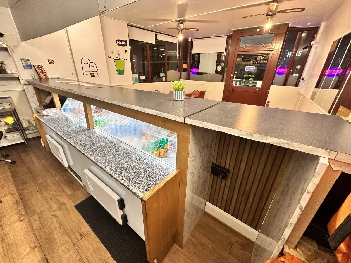 Kebab shop running business for sale 10 leasehold rent