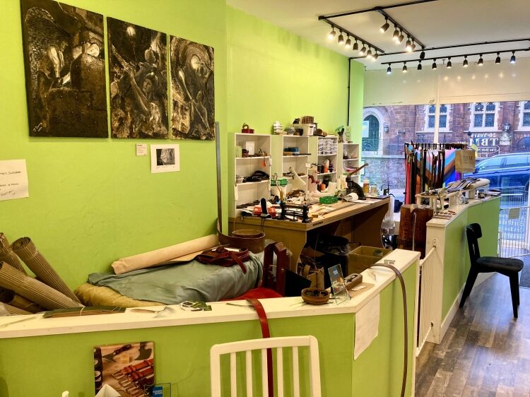 PRESTIGIOUS LEATHER BELT MANUFACTURING BUSINESS with ASSOCIATED LEATHER GOODS RETAIL OUTLET