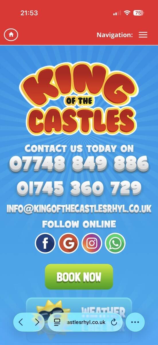 Bouncy castle hire/Manufacturing