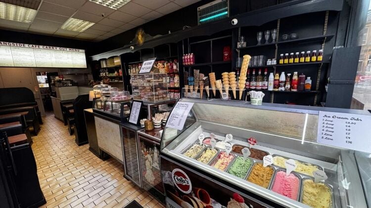 Long established cafe in Shawlands Glasgow