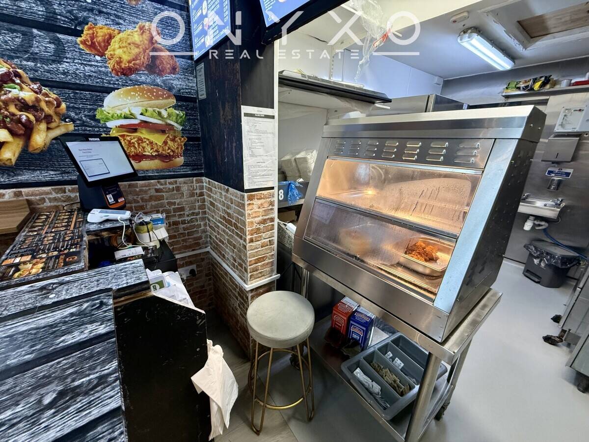 Newly Opened Fully Fitted Takeaway with Seating for Sale in North London