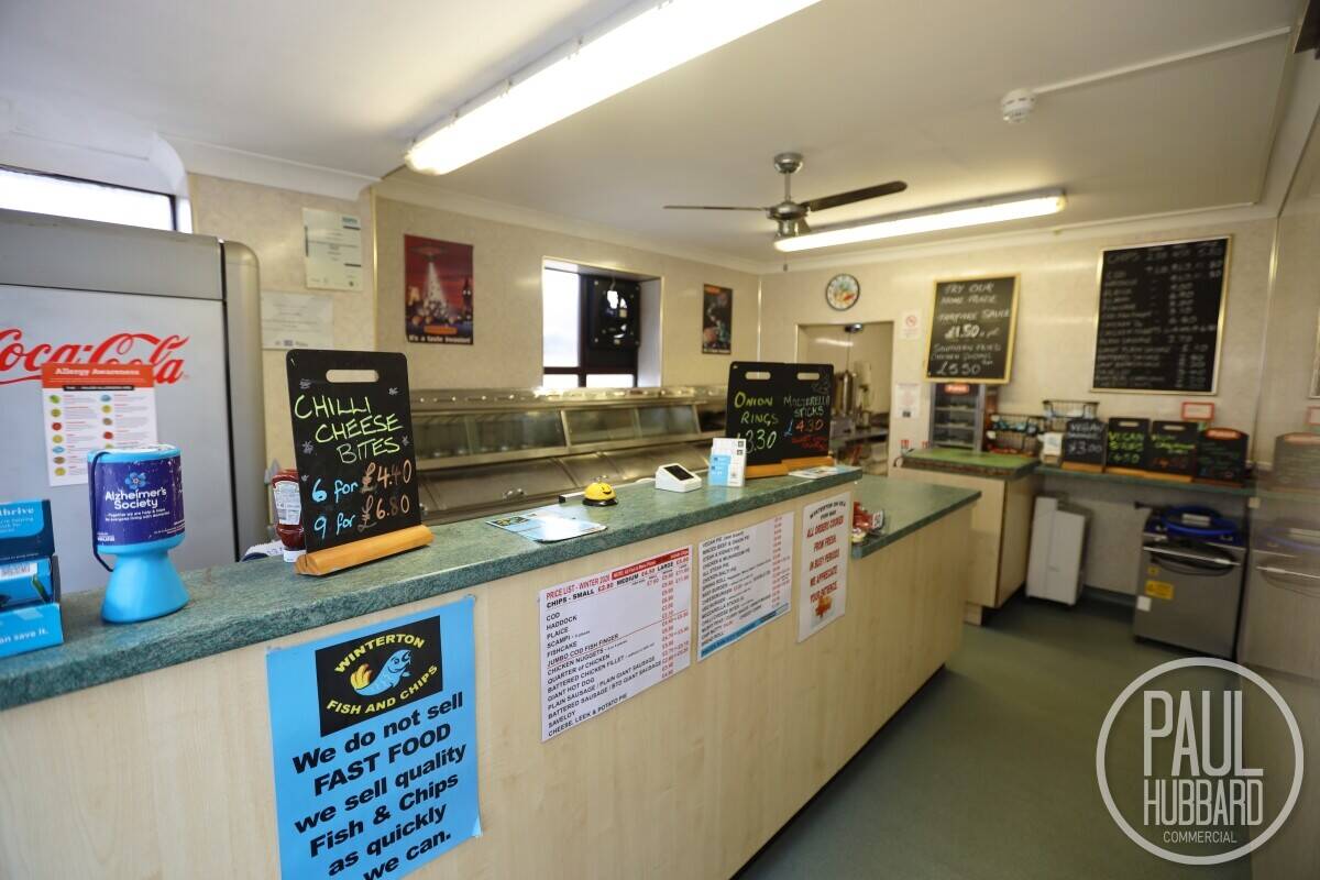 Popular, Coastal Fish & Chip Shop with Owner's Accommodation