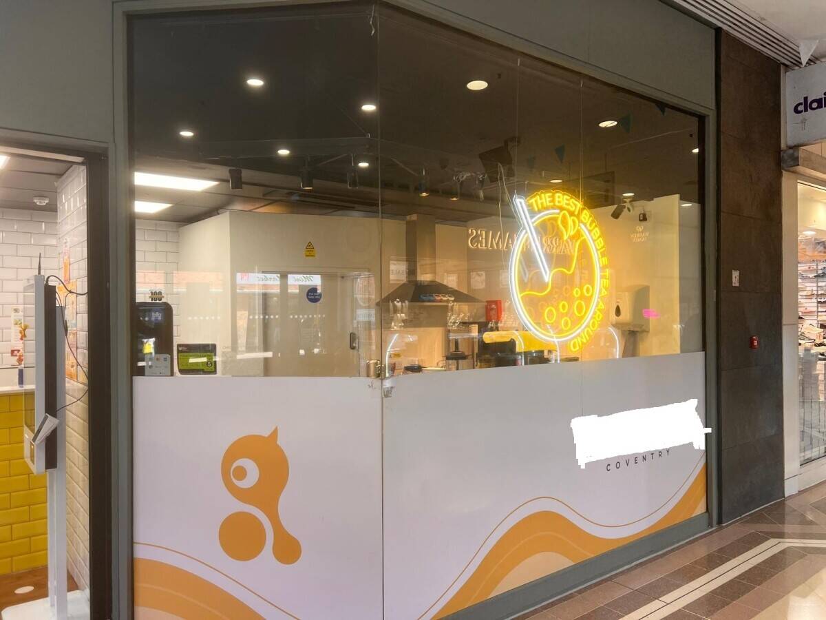Best Bubble Tea shop in Coventry *West Orchards Shopping Centre* Photo 5