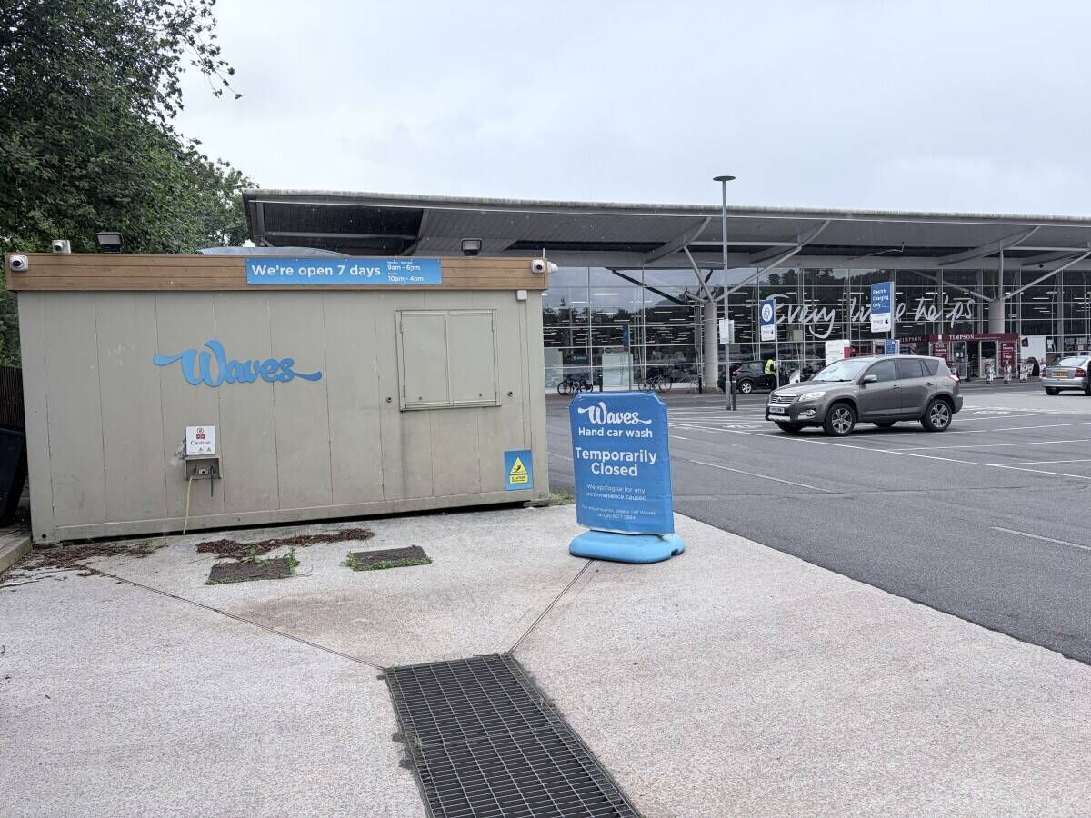 Waves Car Wash Franchise for Sale – Tesco Sheffield Abbeydale Photo 5