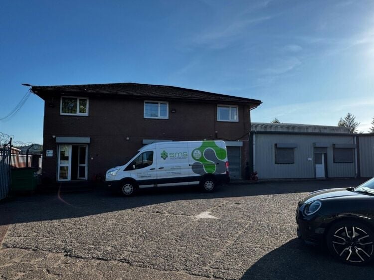 Commercial Premises incorporating two storey office and workshop.