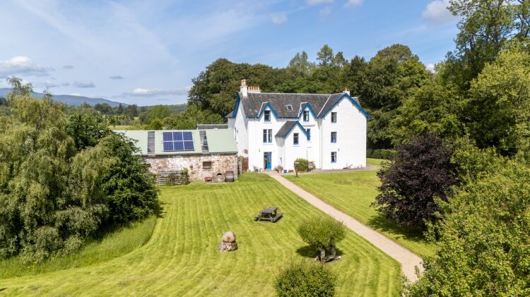 Secluded Highland lodge with cabins, income and B&B potential Photo 5