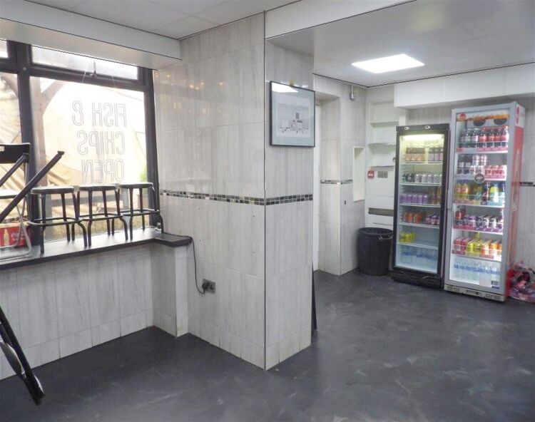 Unopposed fish & chip shop, Peak District village