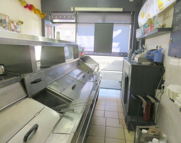 Established fish & chips takeaway with no deliveries and having 3 bedroom accommodation