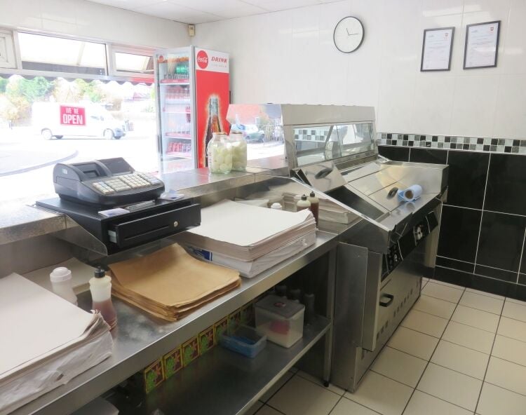 Freehold fish & chip takeaway with potential plus 2 bedroom flat, same ownership since 1983