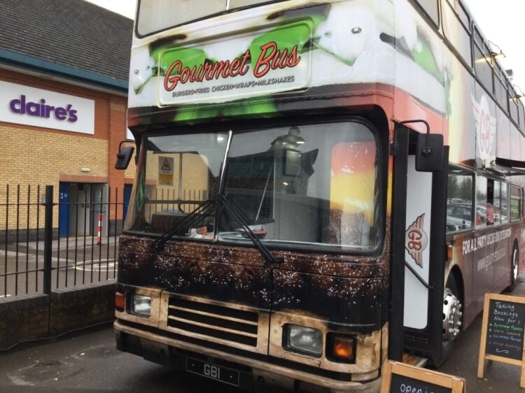 American Styled Diner Double Decker Bus Photo 6