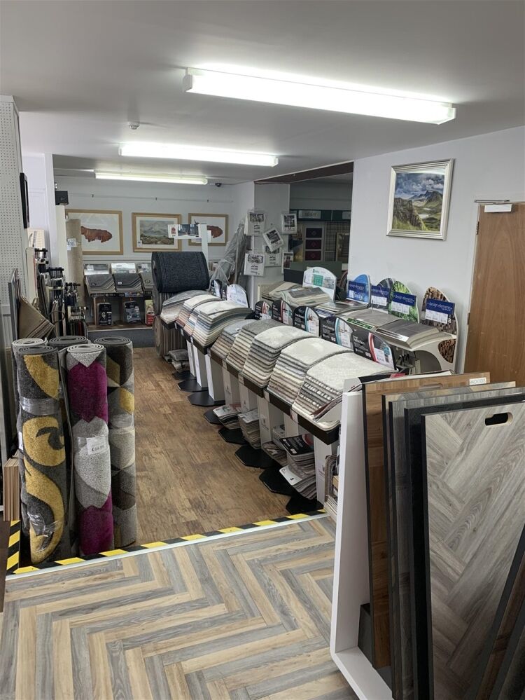HIGHLY  PROFITABLE  FREEHOLD CARPETS & FLOORINGS CENTRE ON BUCKIE HIGH STREET