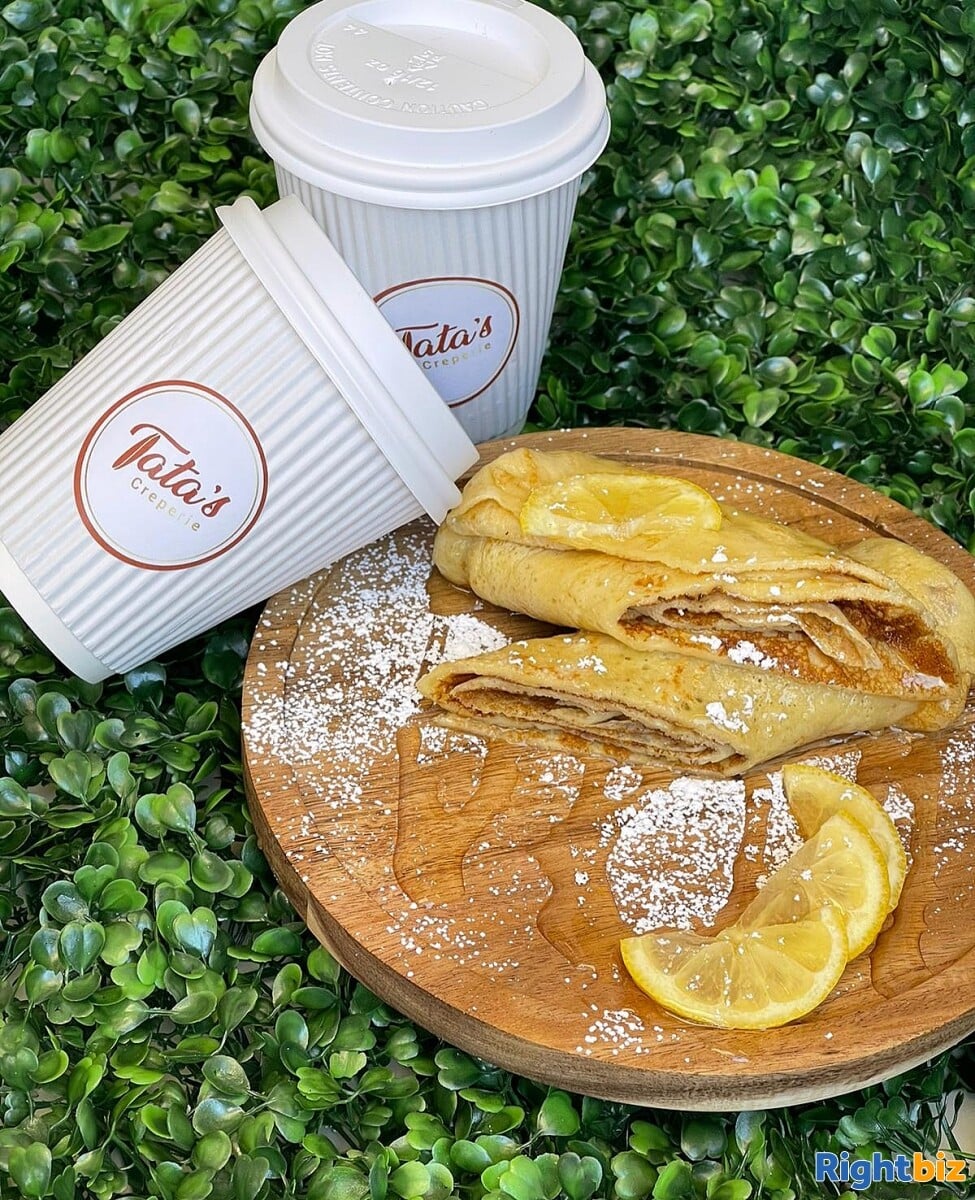 Tata’s creperie & Coffee shop is up for sale