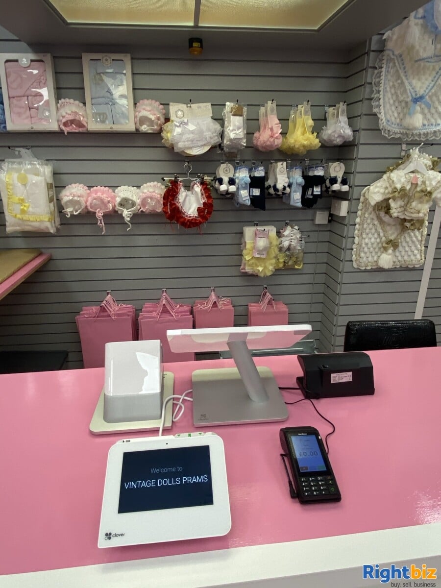 Leasehold children’s clothing/pram shop business for sale