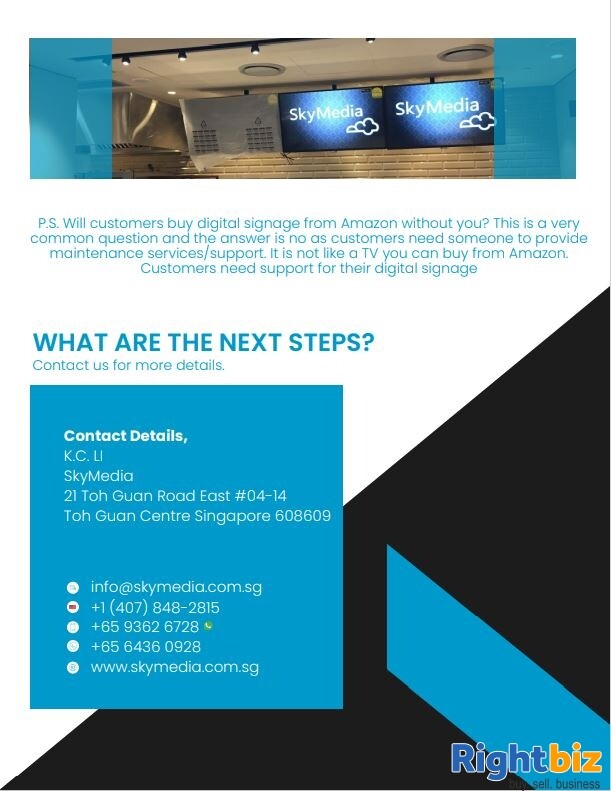 Digital Signage Business -Gross Margin up to 90%!!! Photo 6