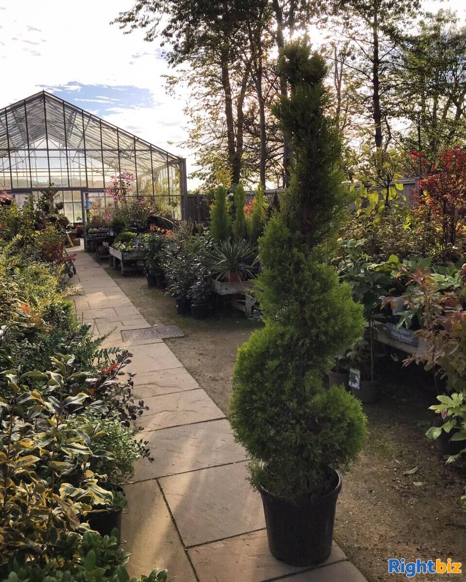Garden shop with good outside sales area in the heart of Vale of Belvoir