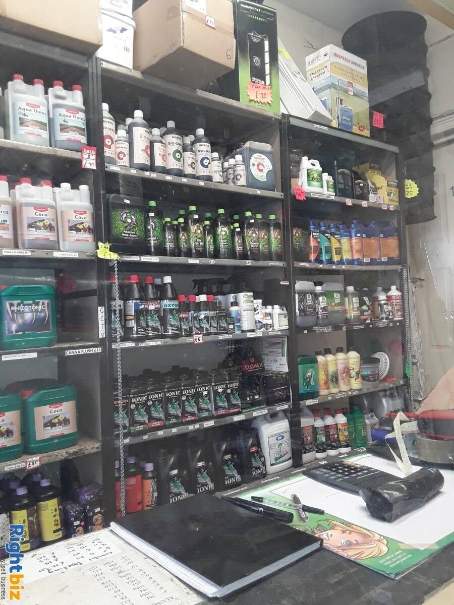 Hydroponics and indoor garden centre for sale Salford Manchester