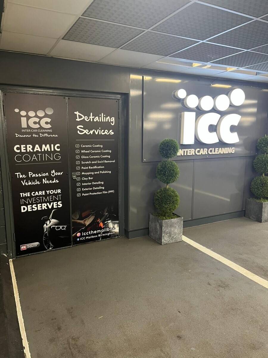 EXCLUSIVE LOCATION ICC CAR VALET AND DETAILING CENTRE AT THE MAILBOX, BIRMINGHAM