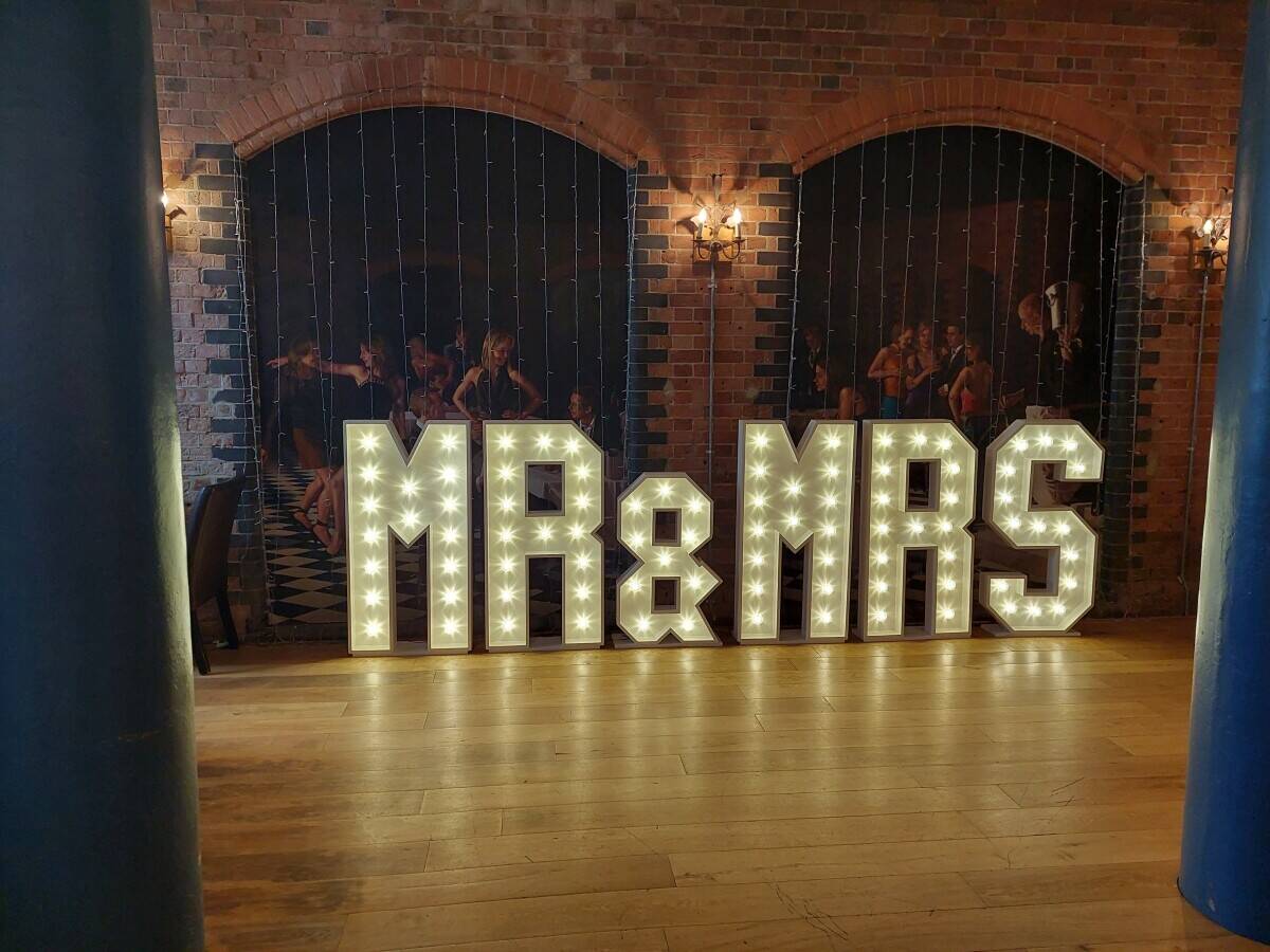 Small Light Up Letters Business in Surrey
