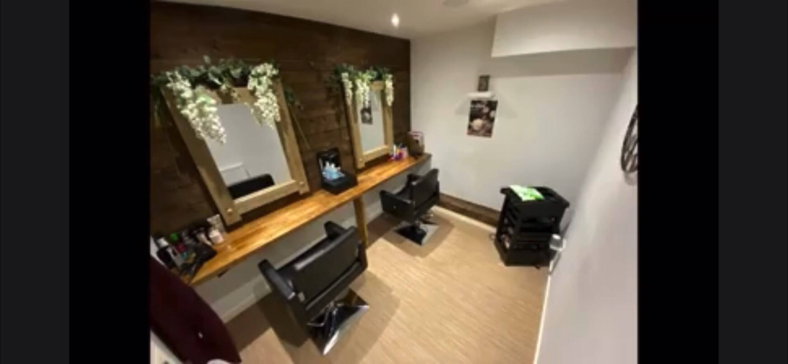 Hair and makeup salon
