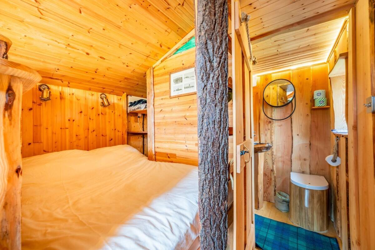 Cosy, Quirky, Handcrafted Wooden Eco-Cabins