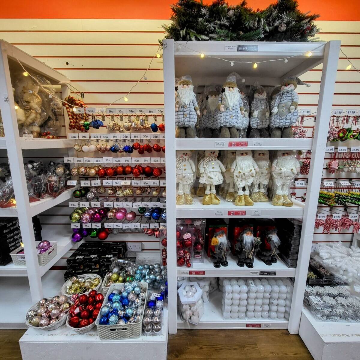 Christmas Decoration Wholesale Business with Stock and Shop Fittings for Sale Photo 6
