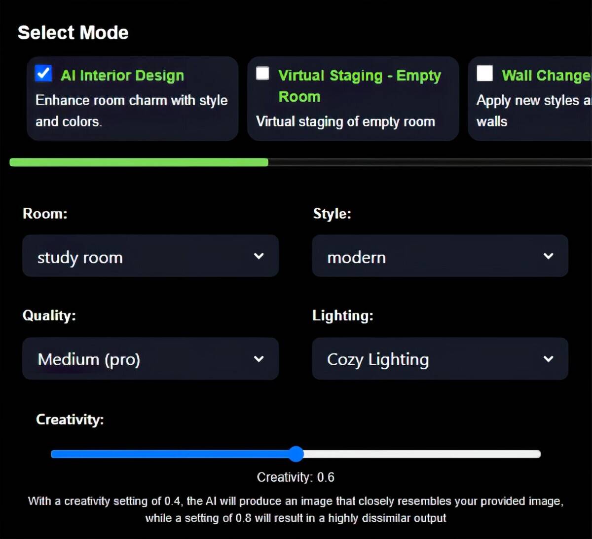 INTERIOR ARCHITECT WITH REMODEL AI