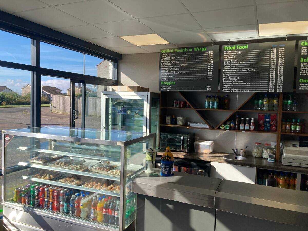 Busy Fish & Chip Shop Pizzeria LEASEHOLD FOR SALE in Dalgety Bay, Dunfermline - Prime location Photo 6