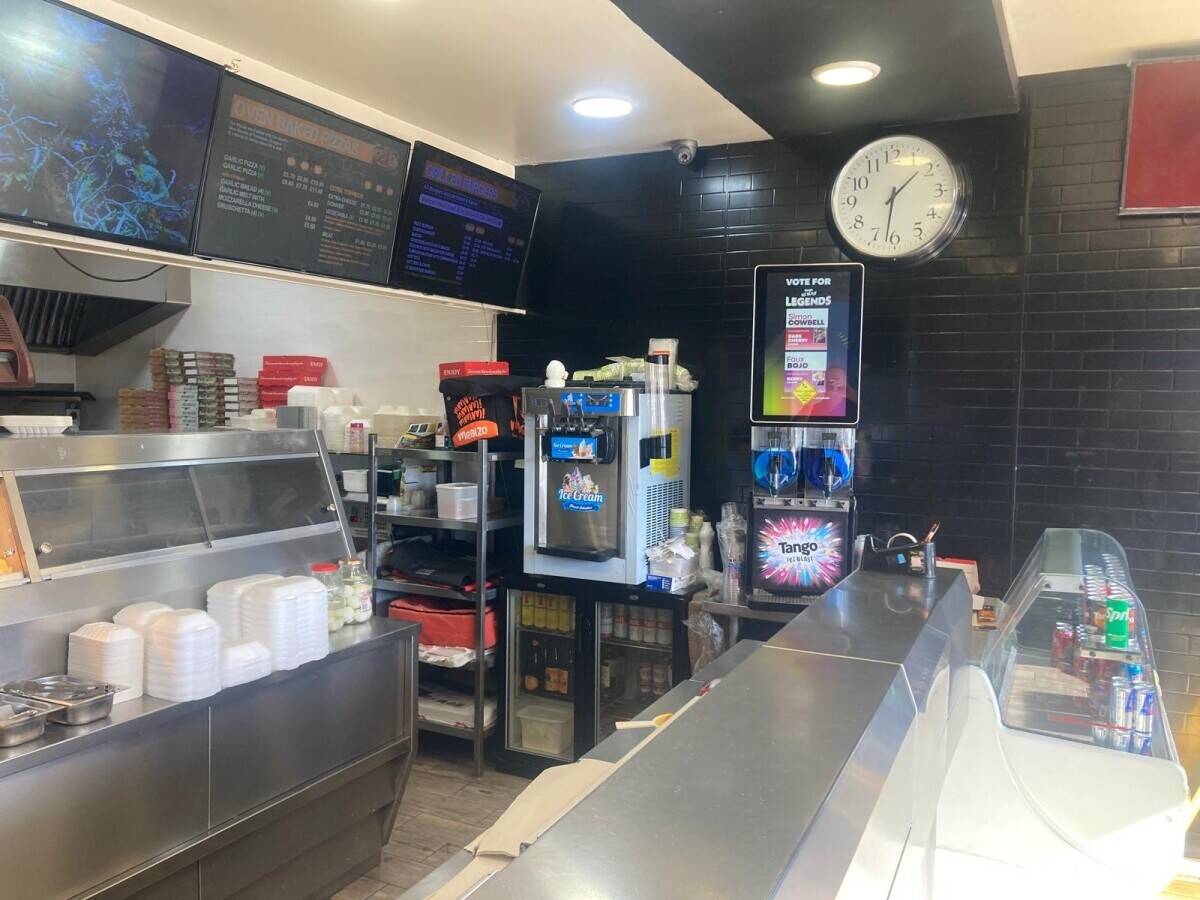 Rarely Available FREEHOLD Business For Sale Fish & Chip Shop Livingston - extra land to rear incl.
