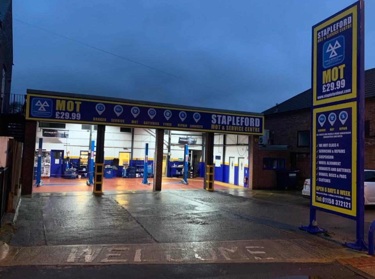 Mot station forsale