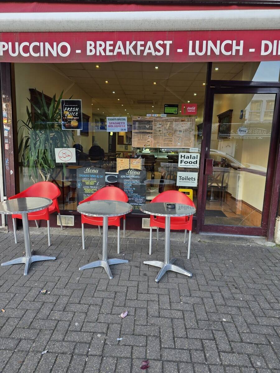 Thriving café located in Forest Gate, London.
