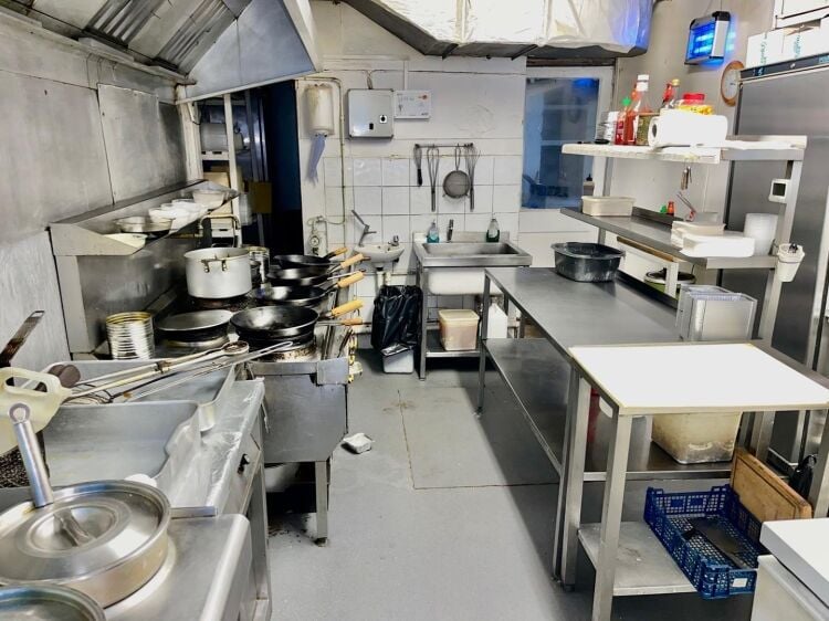 Freehold Chinese Takeaway Located  Mevagissey Cornwall