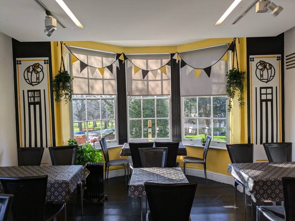 Tea Room for Sale, based in The Charles Rennie Mackintosh House, 78 Derngate Northampton