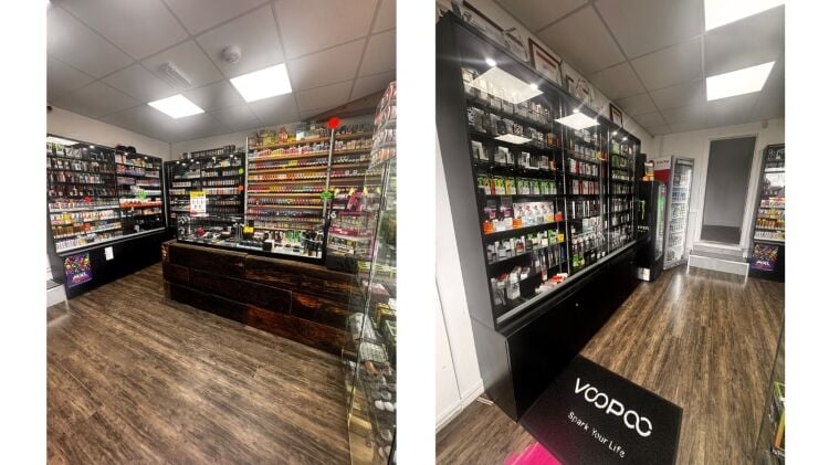 Thriving Vape Shop in Dudley with Ecommerce Potential