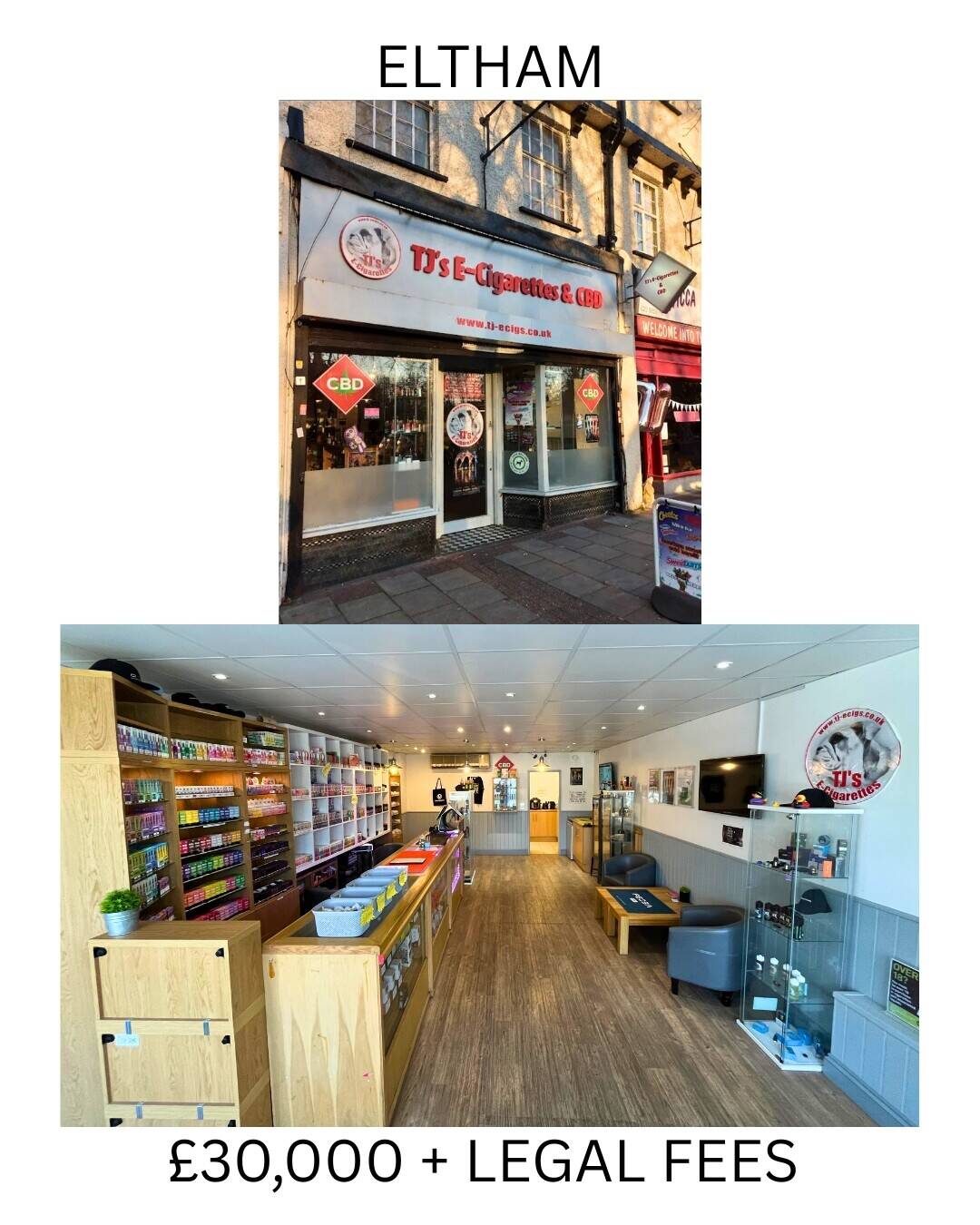 Chain of Vape Shops for sale in Kent