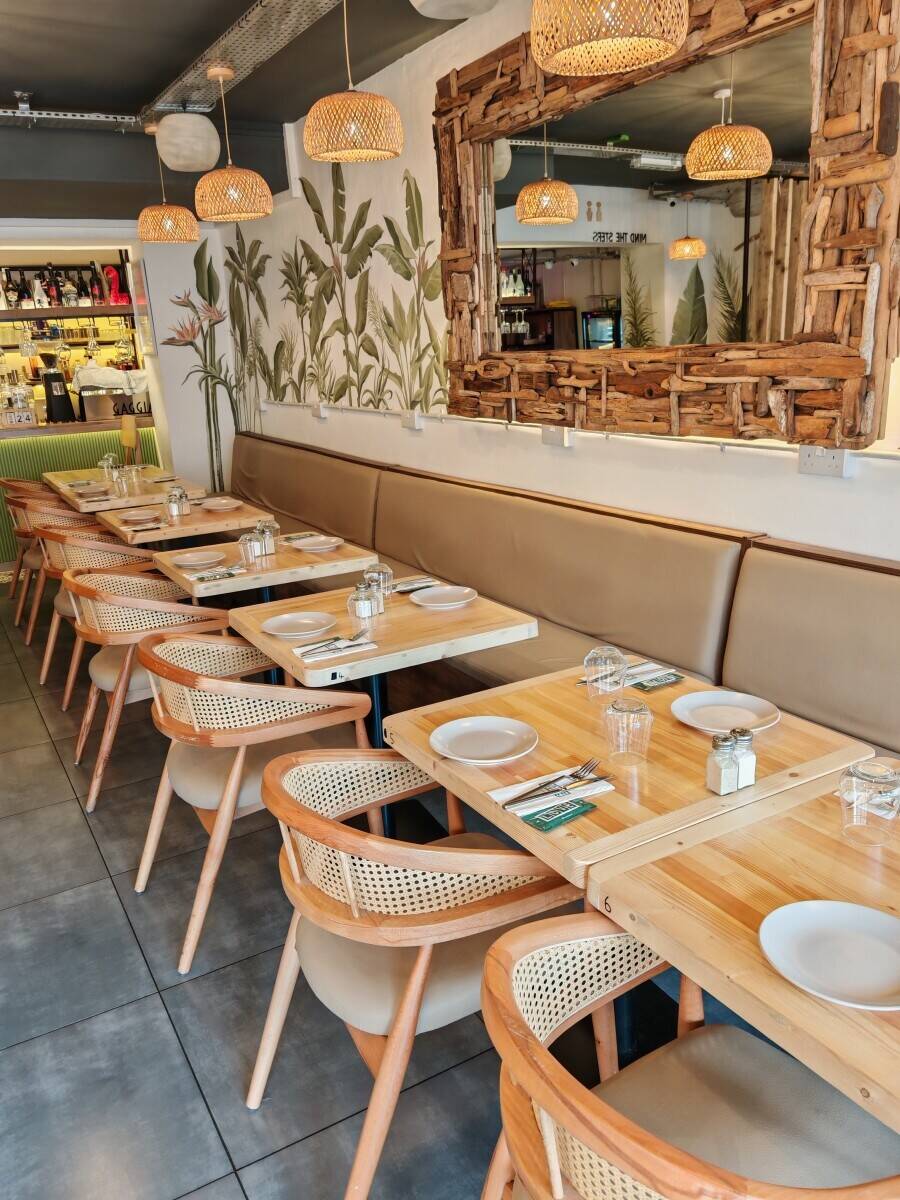 Beautifully decorated new Turkish restaurant 