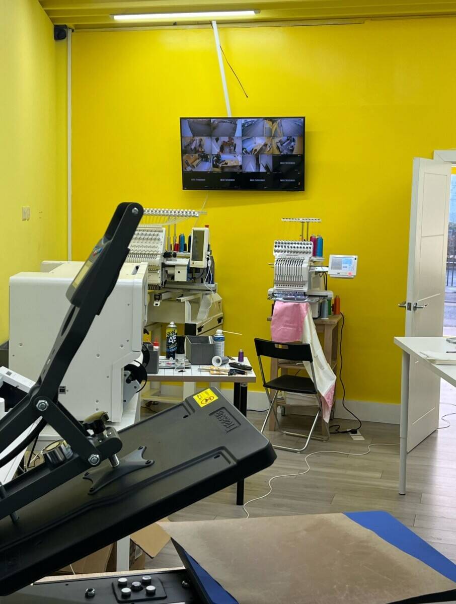 Established Custom Printing & Embroidery Business in Neasden, London