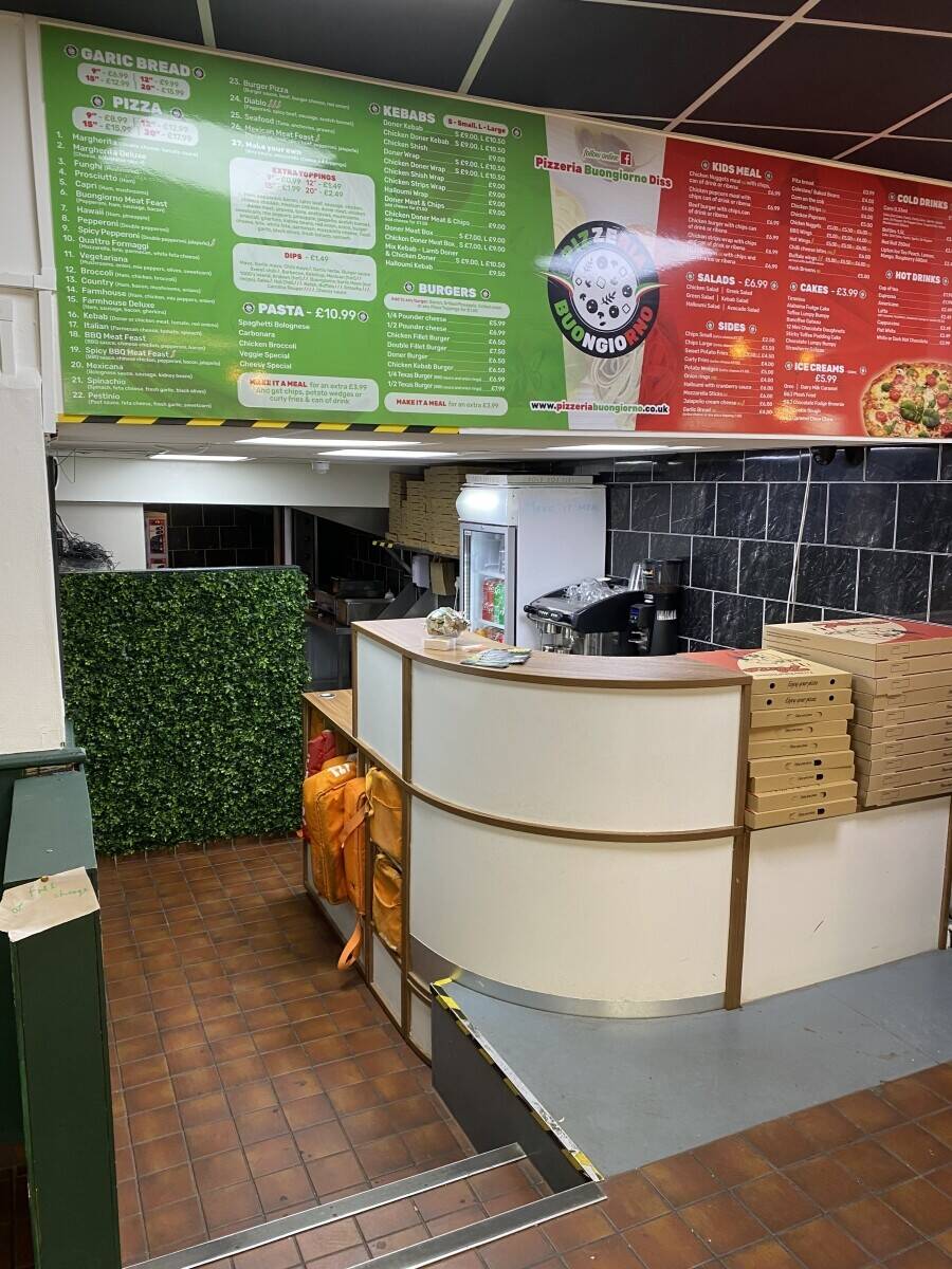 Pizza shop Diss Norfolk Restaurant Photo 5