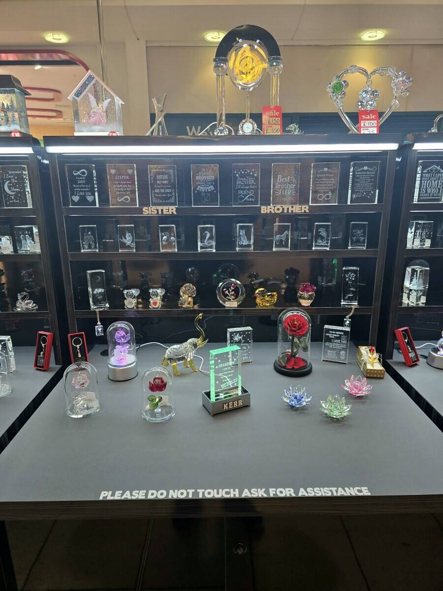 Ready-to-Trade Seasonal Stall - Crystal and Ornaments for Christmas market