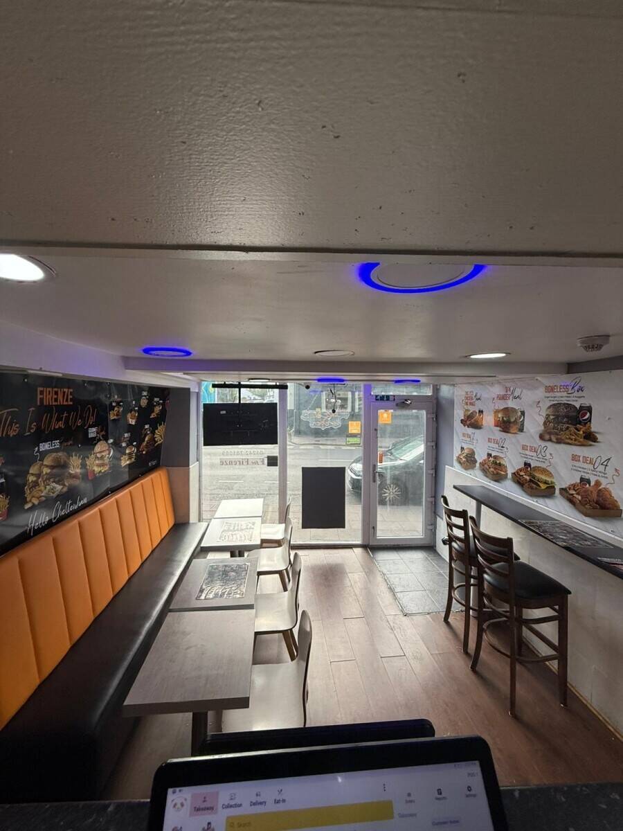 Fast food restaurant for sale in Cheltanam Gloucestershire 