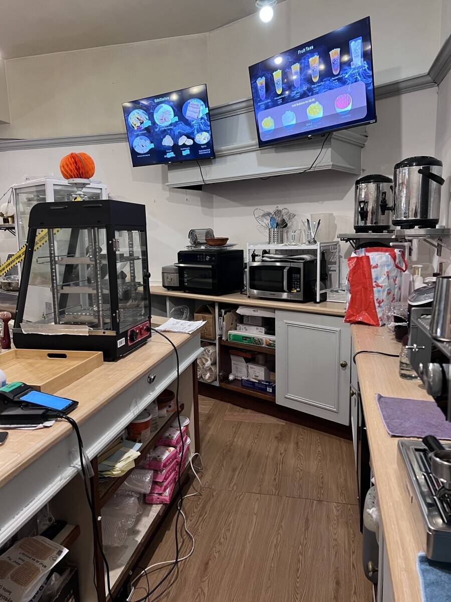 Cafe in Warrington City Centre