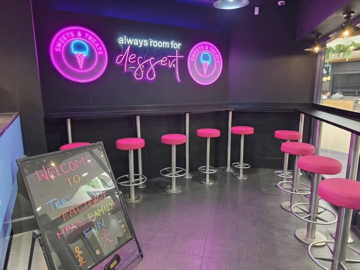 Fully Equipped Arcade & Food Place for Sale