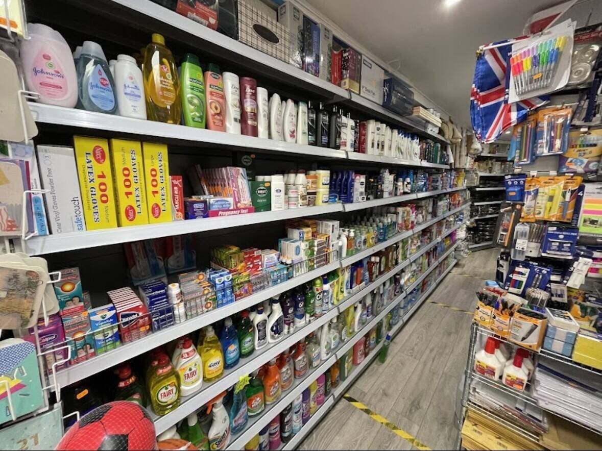 Busy Household Goods Retail Shop with Stock Included