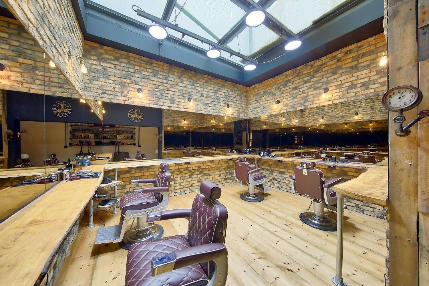 Award winning Barber Shop with alcohol license 