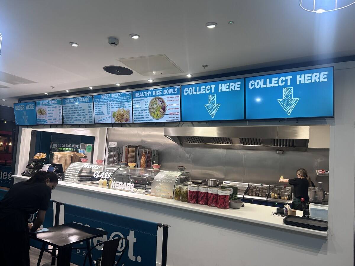 Profitable &lsquo;posh&rsquo; kebab business for sale in busy complex - Great Brand and delivery sales
