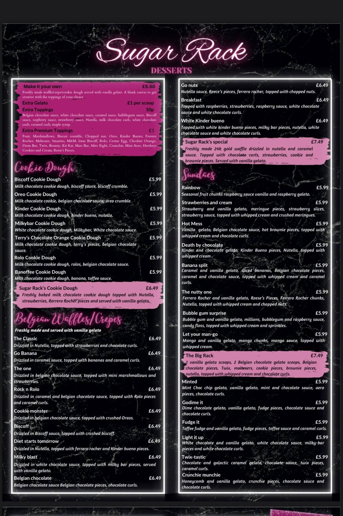 Dessert shop in Silverburn Glasgow Photo 4