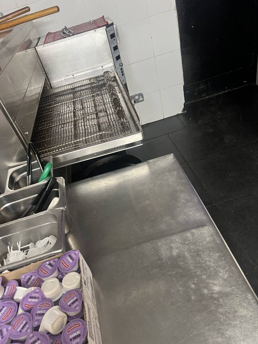 Pizza burger and kebab shop