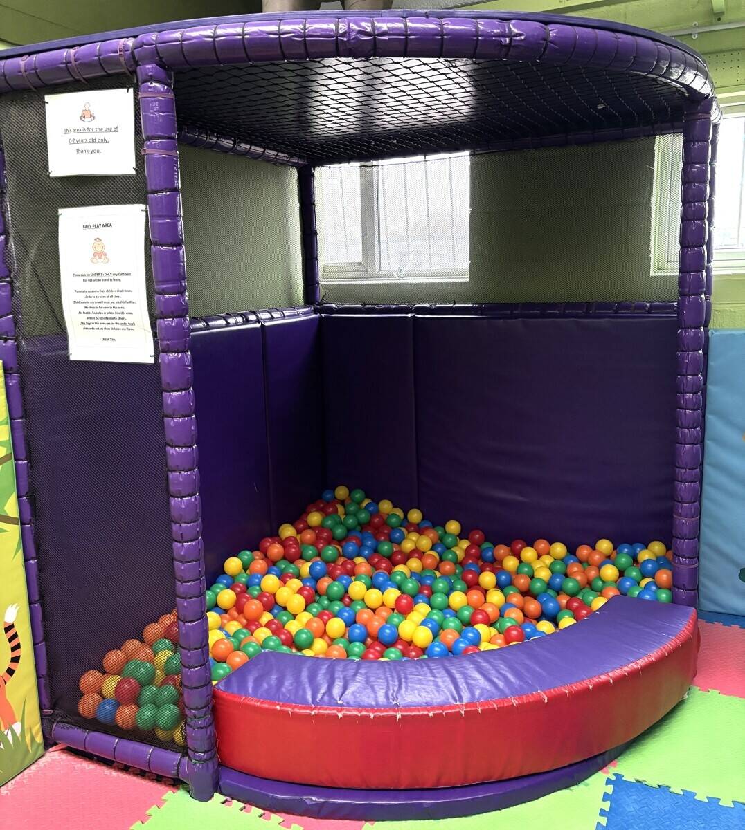 Large Jungle-Themed Soft Play Centre Playframe, Toddler Area, Baby Area, &ndash; Setup Ready for Relocation or New Venue! Photo 6