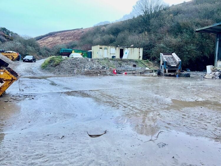 Freehold Waste Management & Skip Hire Business Located Near Tintagel, Cornwall Photo 6