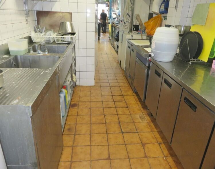 Upmarket fish & chip shop and licensed restaurant, Surbiton