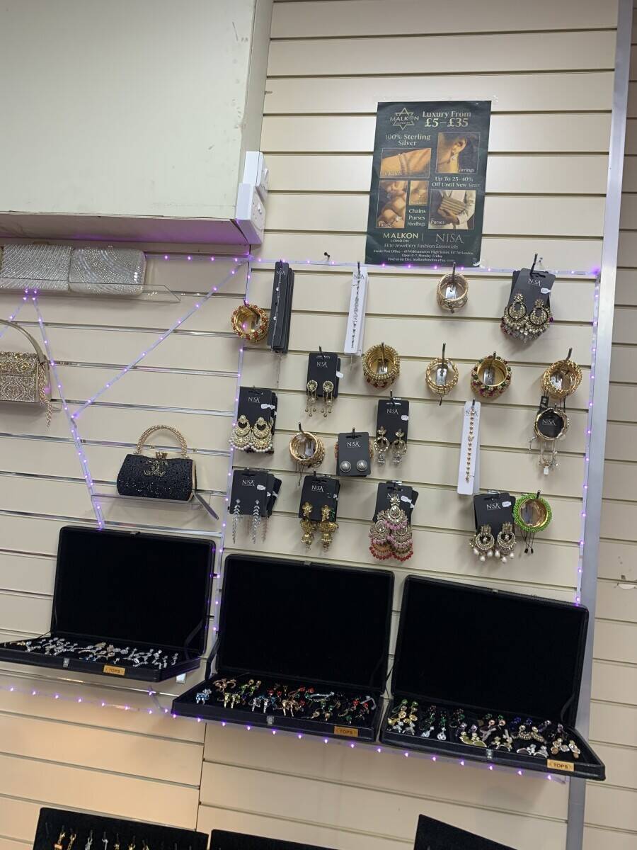 Costume Jewlery Shop at Busy Post Office Walthamstow High Street Photo 6